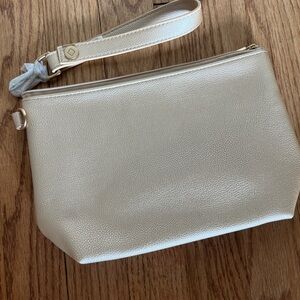 New in Bag - Tapered Pouch in Gold Metallic from Thirty One